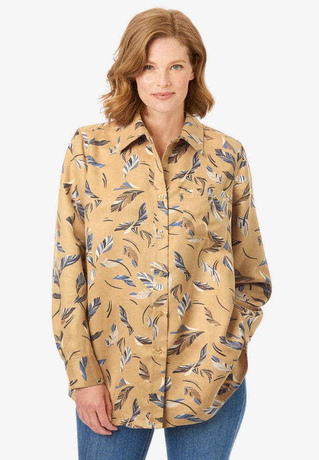 Soft Sueded Moleskin Shirt image number 0