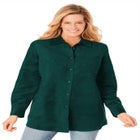 Soft Faux Suede Shirt image number 0
