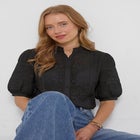 Lace Embroidered Blouse image number 2