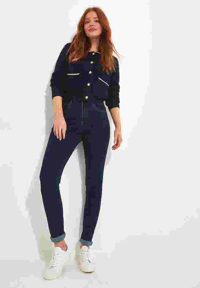 HIGH WAISTED SKINNY JEANS image number 0