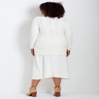 Mock Neck Cable Sweater image number 1