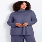 Seamed Mock Neck Tunic image number 0