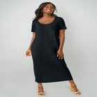 2-Piece Stretch Knit Duster Set image number null