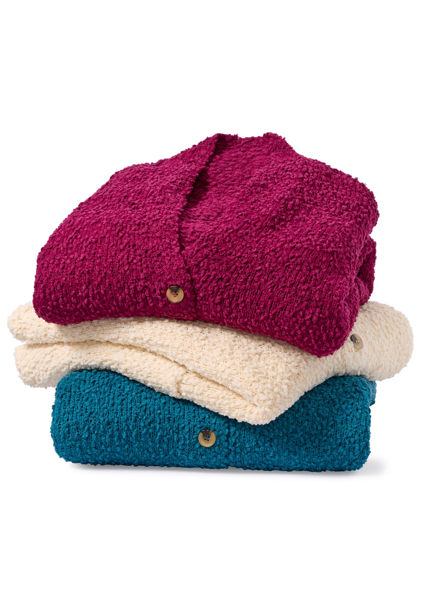 Cozy Boucle Cardigan image number 3