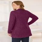 Cozy Boucle Cardigan image number null