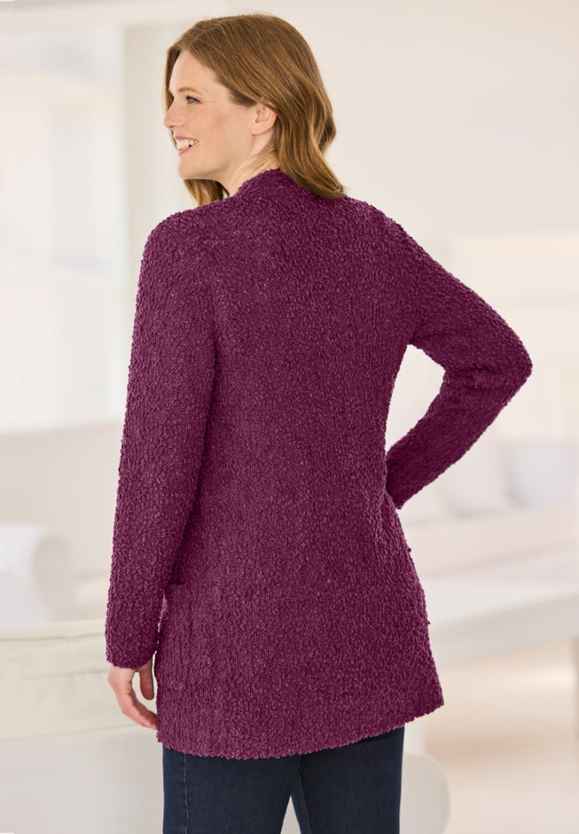 Cozy Boucle Cardigan image number 1