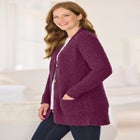 Cozy Boucle Cardigan image number null