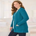 Cozy Boucle Cardigan image number null