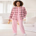 Plaid Double-Brushed Cotton Flannel Shirt image number 1