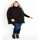 Bella Poncho Sweater image number null