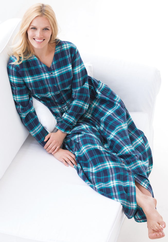 Flannel Plaid Lounger  image number 4