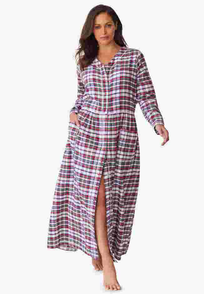 Flannel Plaid Lounger  image number 0
