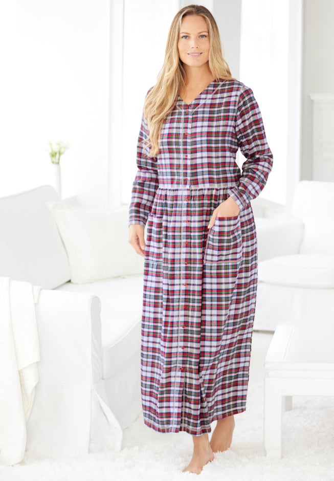 Flannel Plaid Lounger image number 3