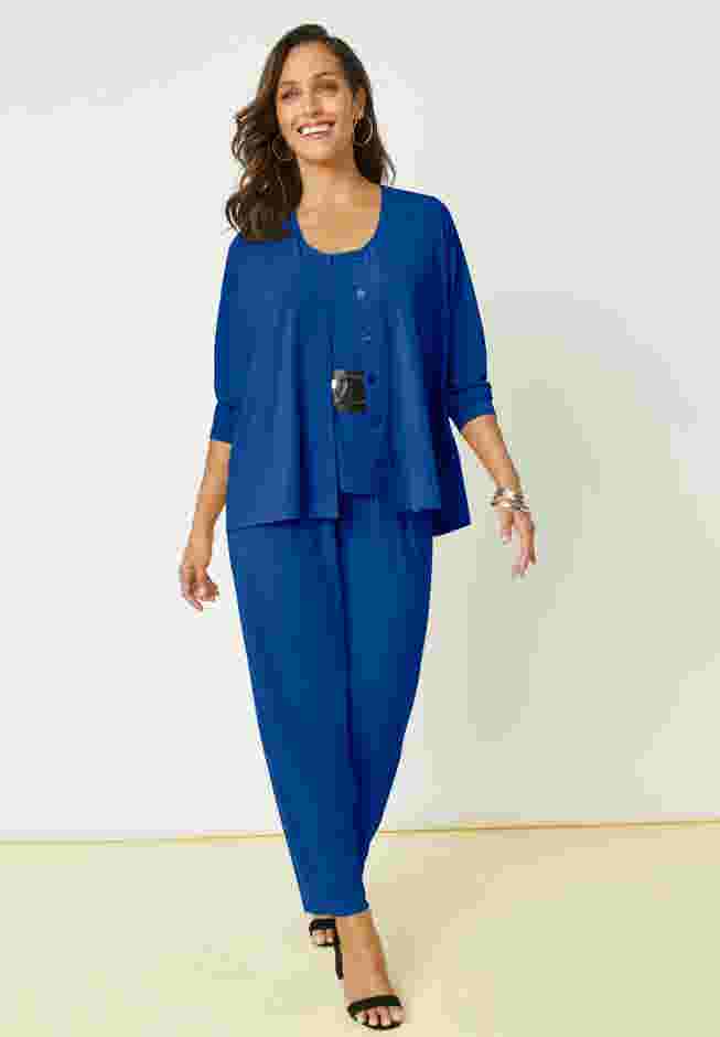 4-Piece Stretch Knit Wardrober image number 0