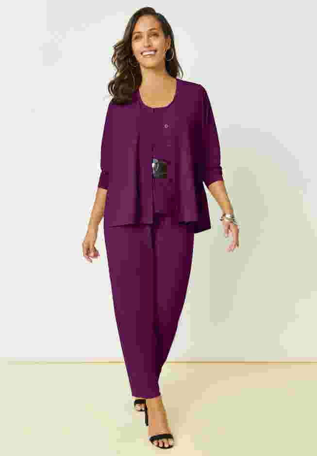4-Piece Stretch Knit Wardrober image number 0