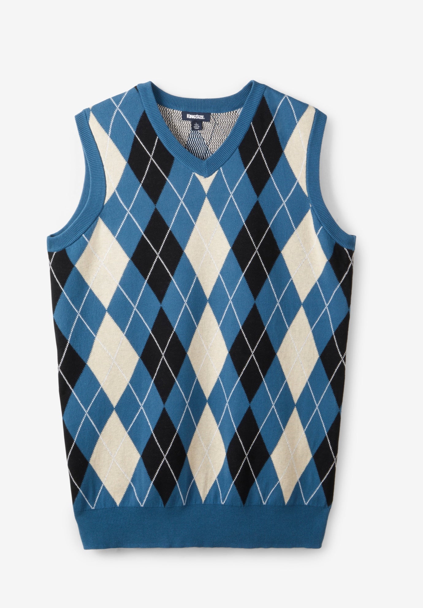 V-Neck Argyle Sweater Vest