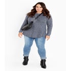 Tia Curved Hem Tunic Sweater image number 1