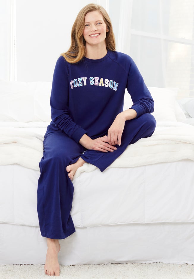 Dreams & Co.® 2-Piece Sweatshirt Set image number 3