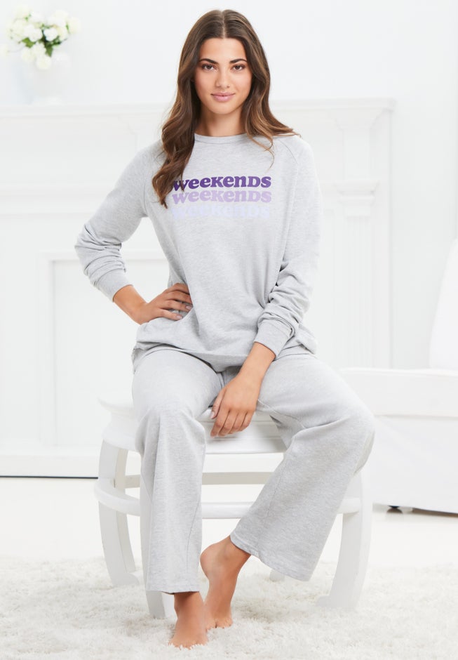 Dreams & Co.® 2-Piece Sweatshirt Set image number 4
