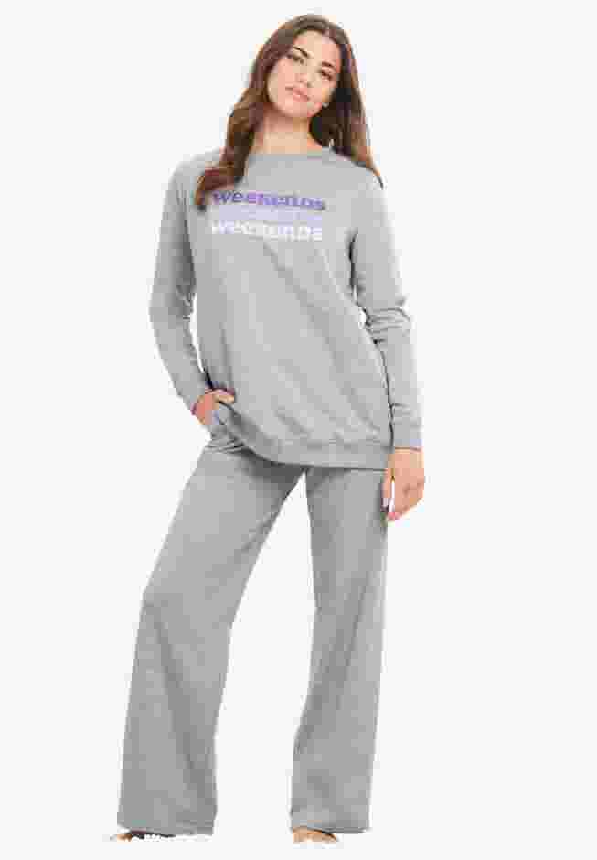 Dreams & Co.® 2-Piece Sweatshirt Set image number 0