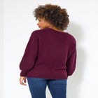 Cozy V-Neck Pullover Sweater image number 1