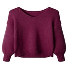 Cozy V-Neck Pullover Sweater image number 2