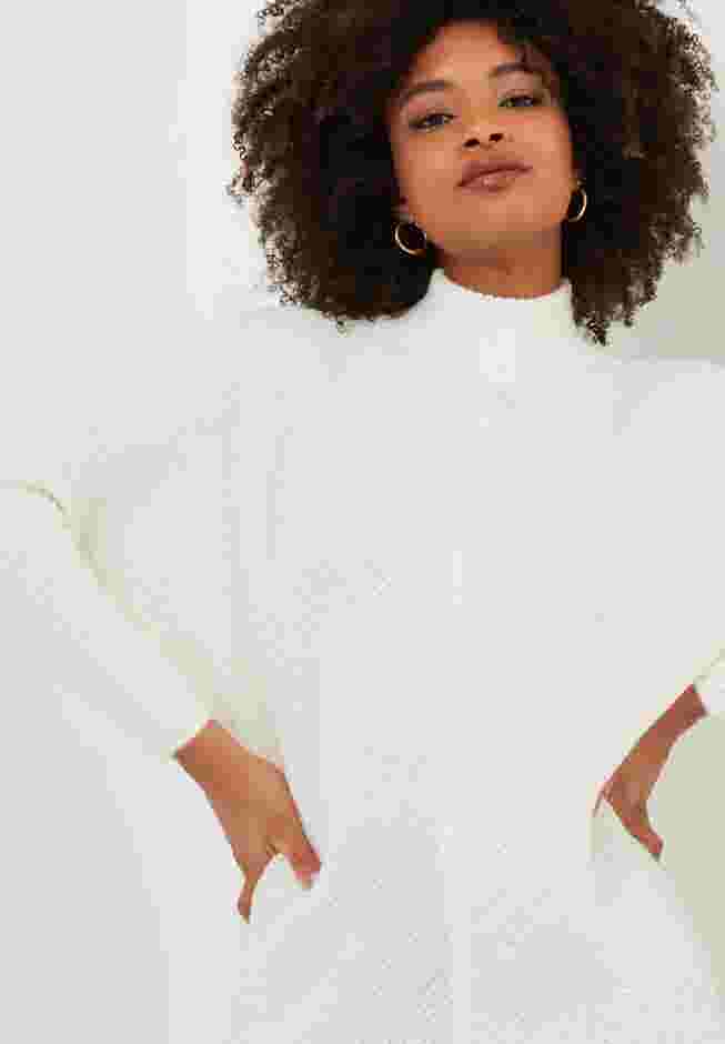 Mockneck Rib Sweater image number 1