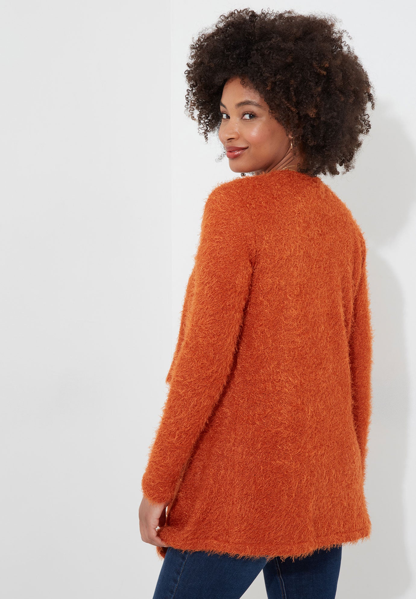 Fuzzy Cascade Cardigan image number 3