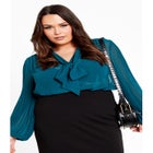 Ivy Pleat Blouse image number 0