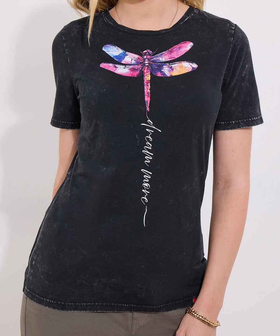 Stretch Cotton Graphic Tee image number 1