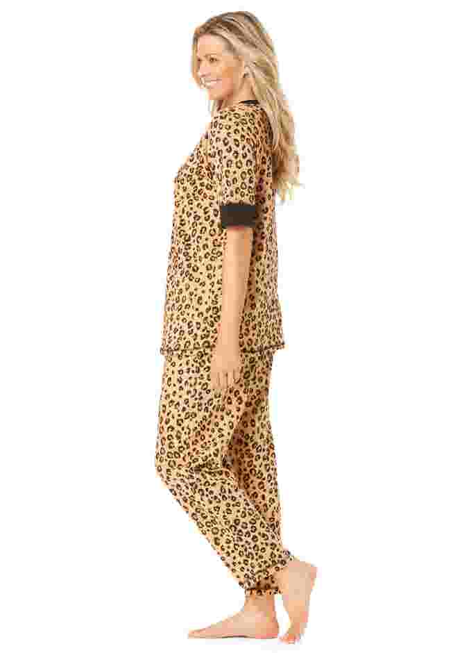 Printed Henley PJ Set image number 2