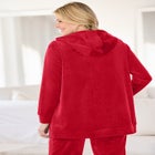 Velour Hoodie Sweatshirt image number null