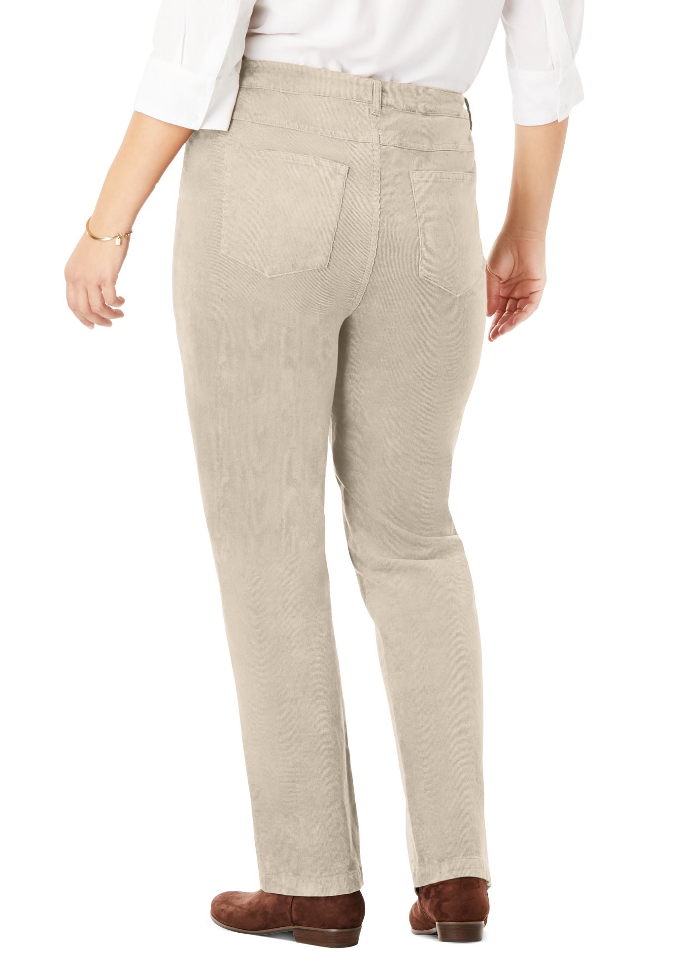 Corduroy Straight Leg Stretch Pant image number 1