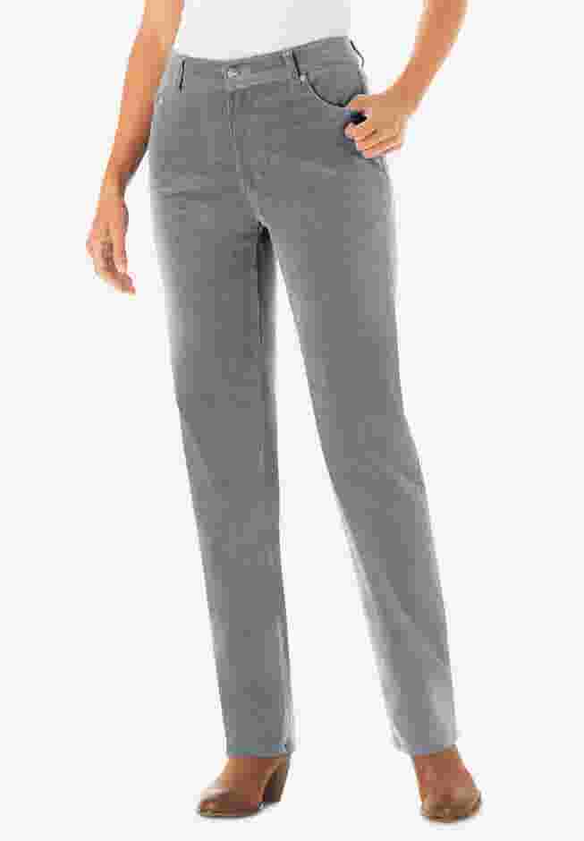Corduroy Straight Leg Stretch Pant image number 0