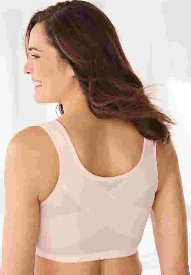 Front-Close Cotton Wireless Posture Bra image number 4