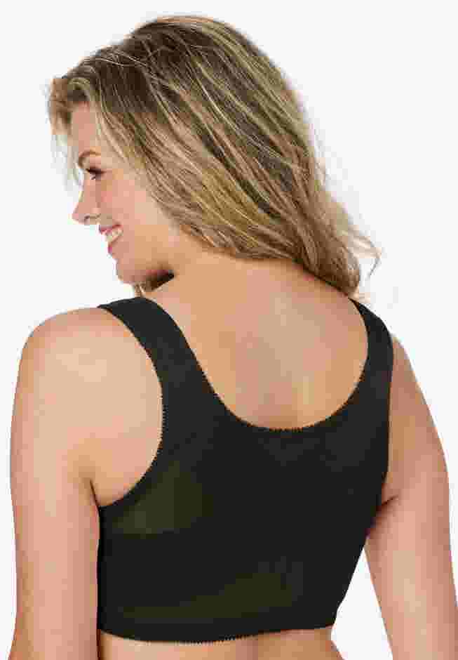 Front-Close Cotton Wireless Posture Bra image number 1