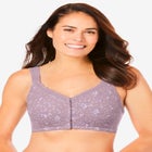 Front-Close Cotton Wireless Posture Bra image number null