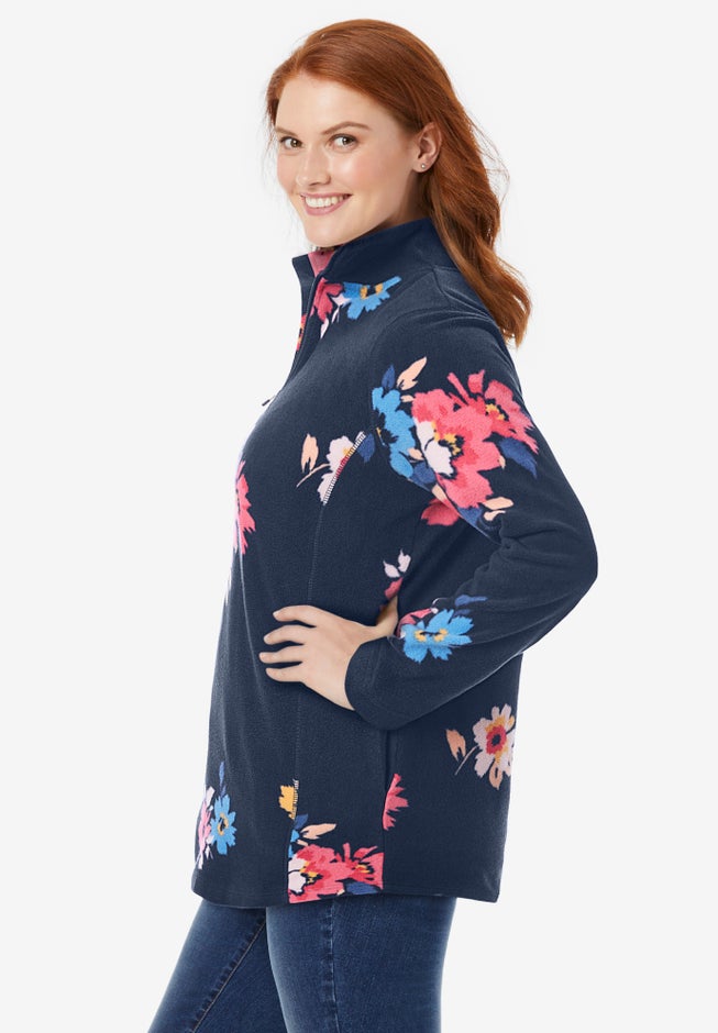 Microfleece Quarter-Zip Pullover image number 2