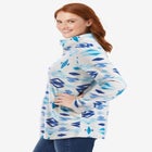 Microfleece Quarter-Zip Pullover image number null