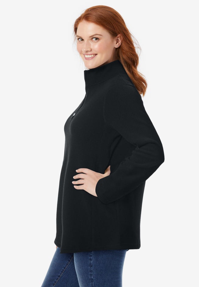 Microfleece Quarter-Zip Pullover image number 2