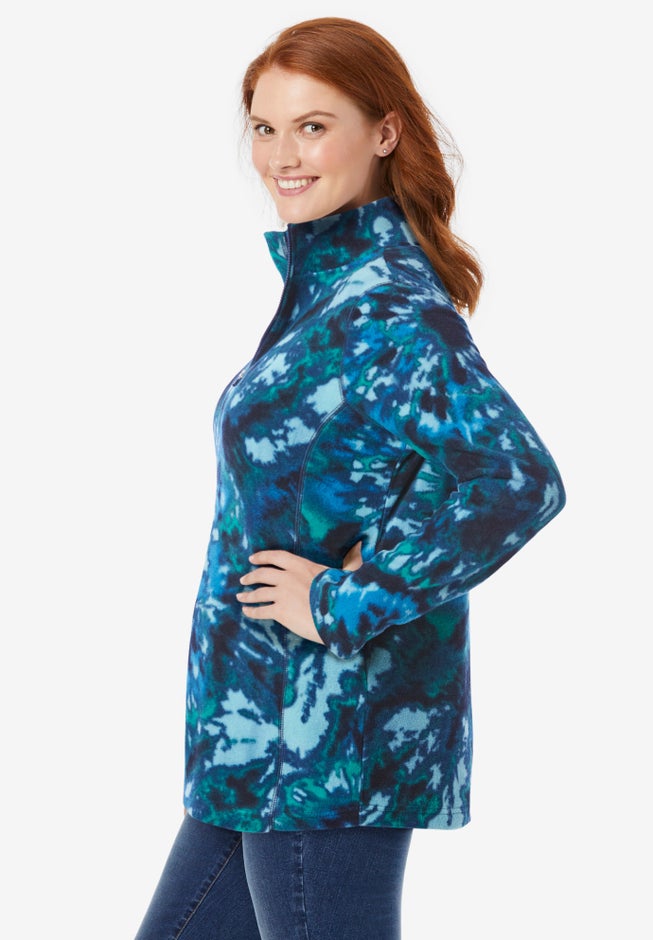 Microfleece Quarter-Zip Pullover image number 2