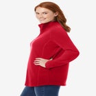 Microfleece Quarter-Zip Pullover image number null