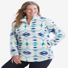 Microfleece Quarter-Zip Pullover image number null