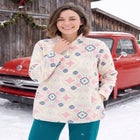 Microfleece Quarter-Zip Pullover image number 0