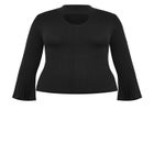 Zoe Ribbed Knit Sweater image number 4
