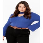 Zoe Ribbed Knit Sweater image number 0