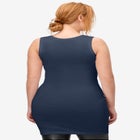 Long Sleeveless Tank image number null