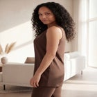 Stretch Knit Jersey Scoopneck Sleeveless Tank image number 2