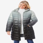 Long Packable Puffer Jacket image number null