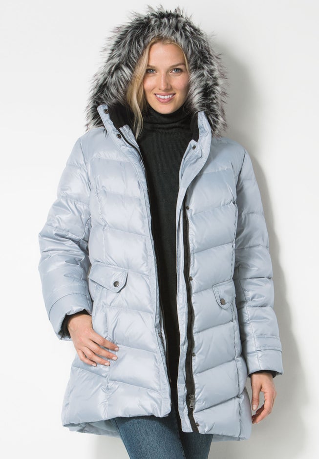Midweight Down Puffer Coat image number null